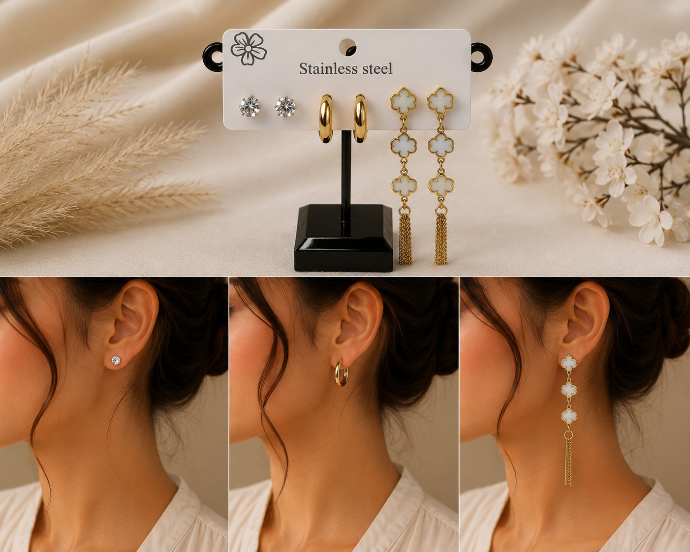 Luxury Clover Earrings Collection