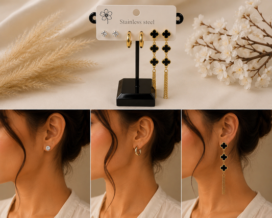 Luxury Clover Earrings Collection