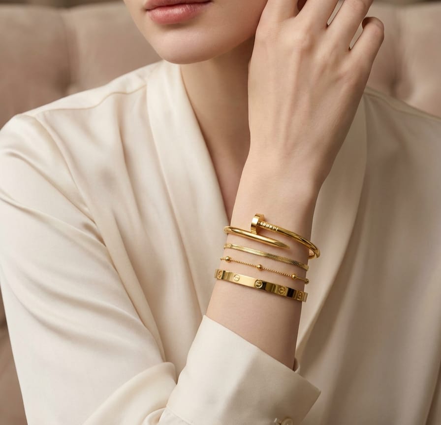 Luxury Bracelet Stack Set