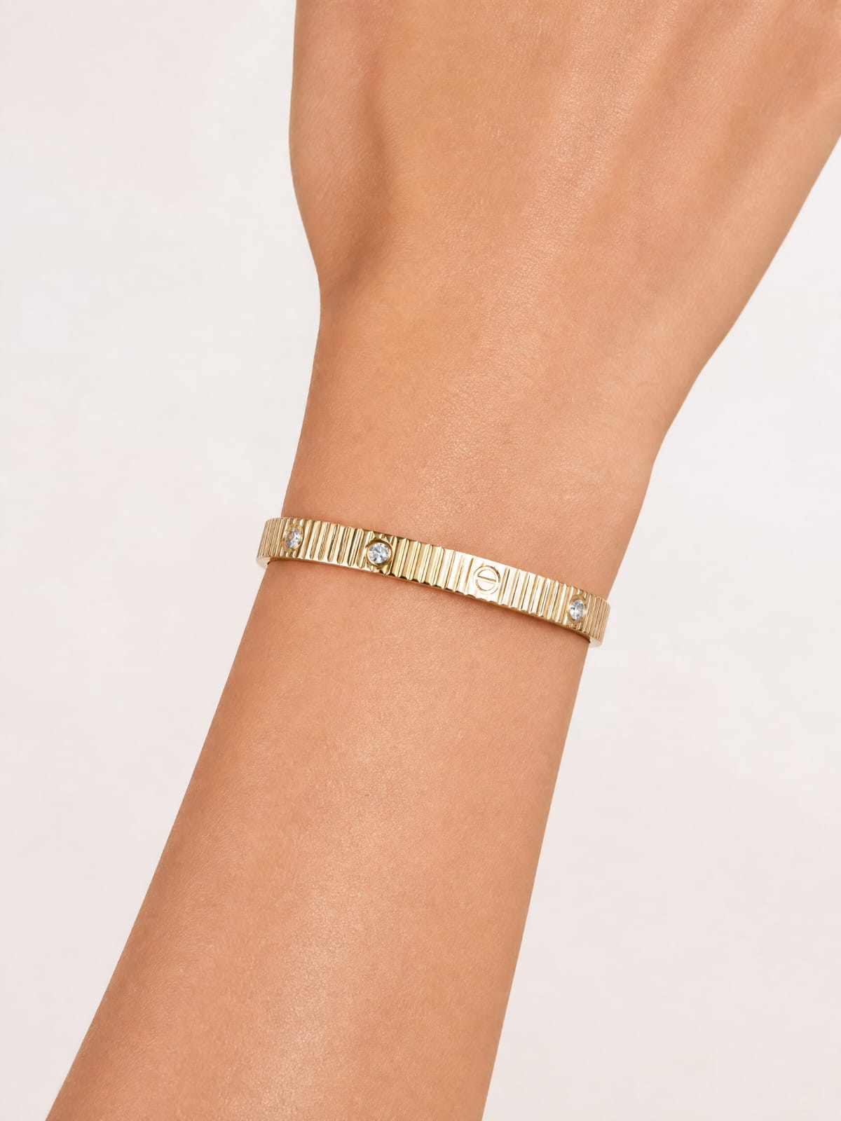 Cartier Groove Bangle (Stone Edition)