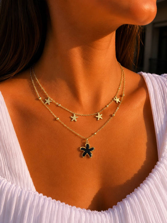 Bloom Duo Layered Necklace