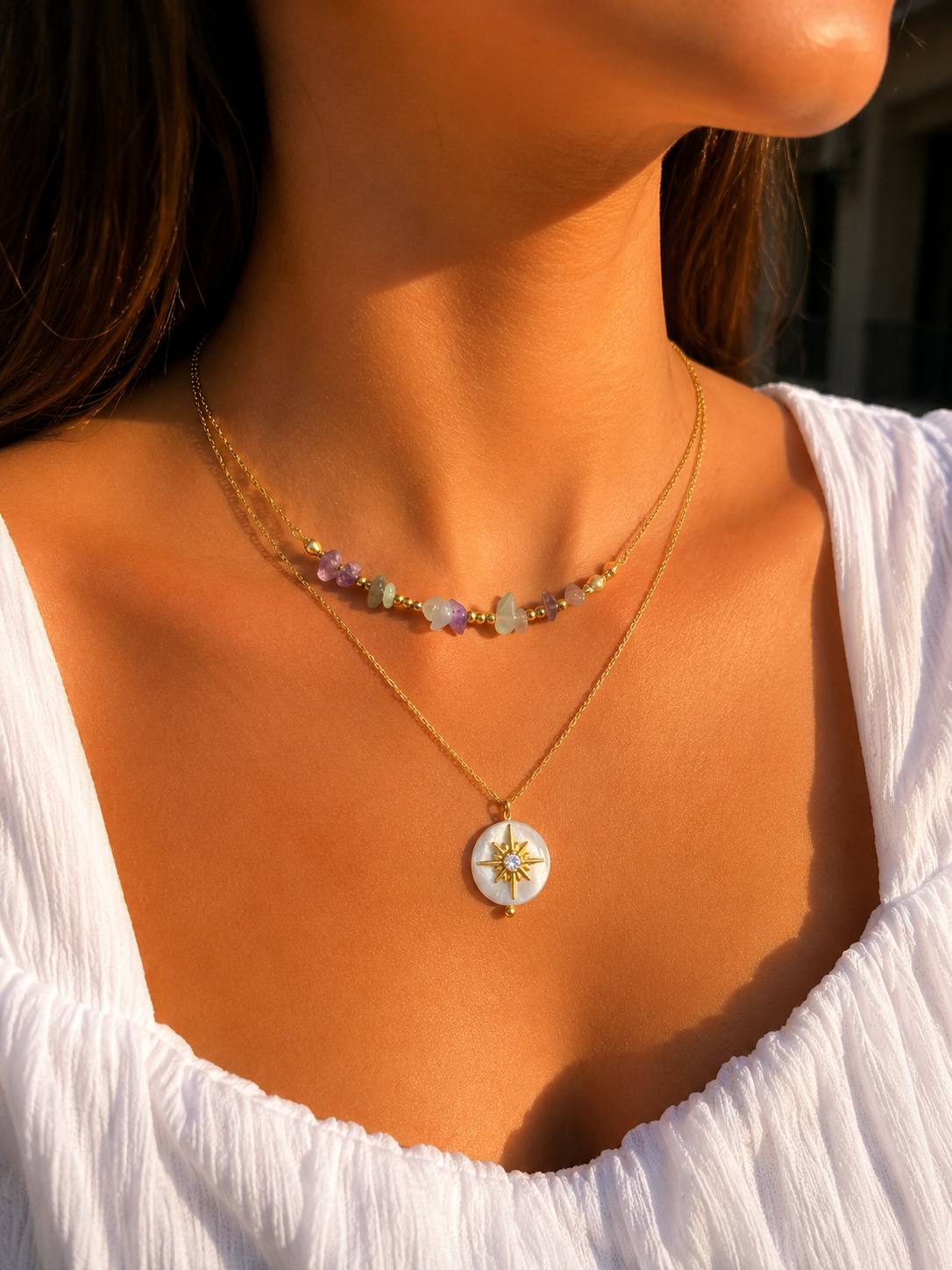 Celestial Harmony Layered Necklace
