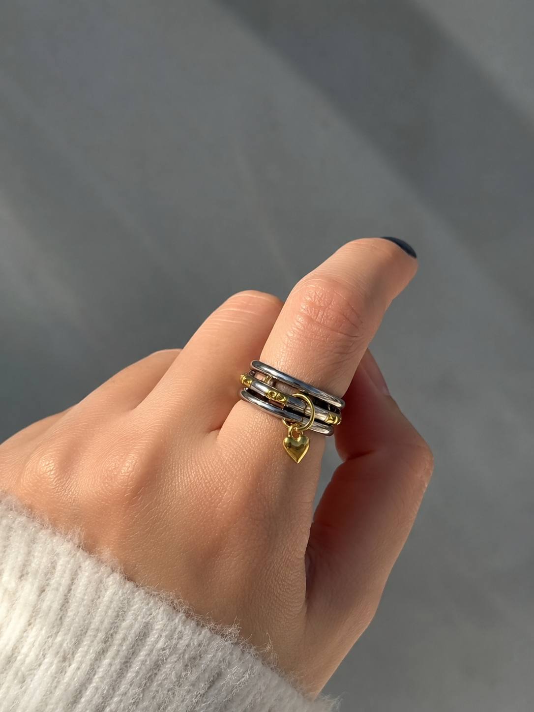 Modern Trio Ring