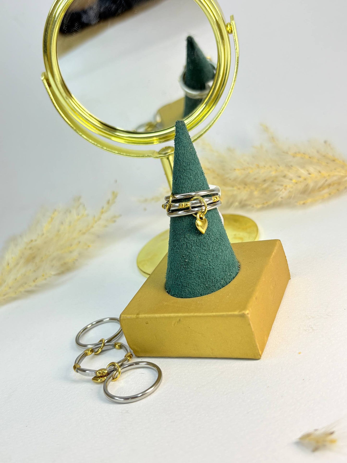 Modern Trio Ring