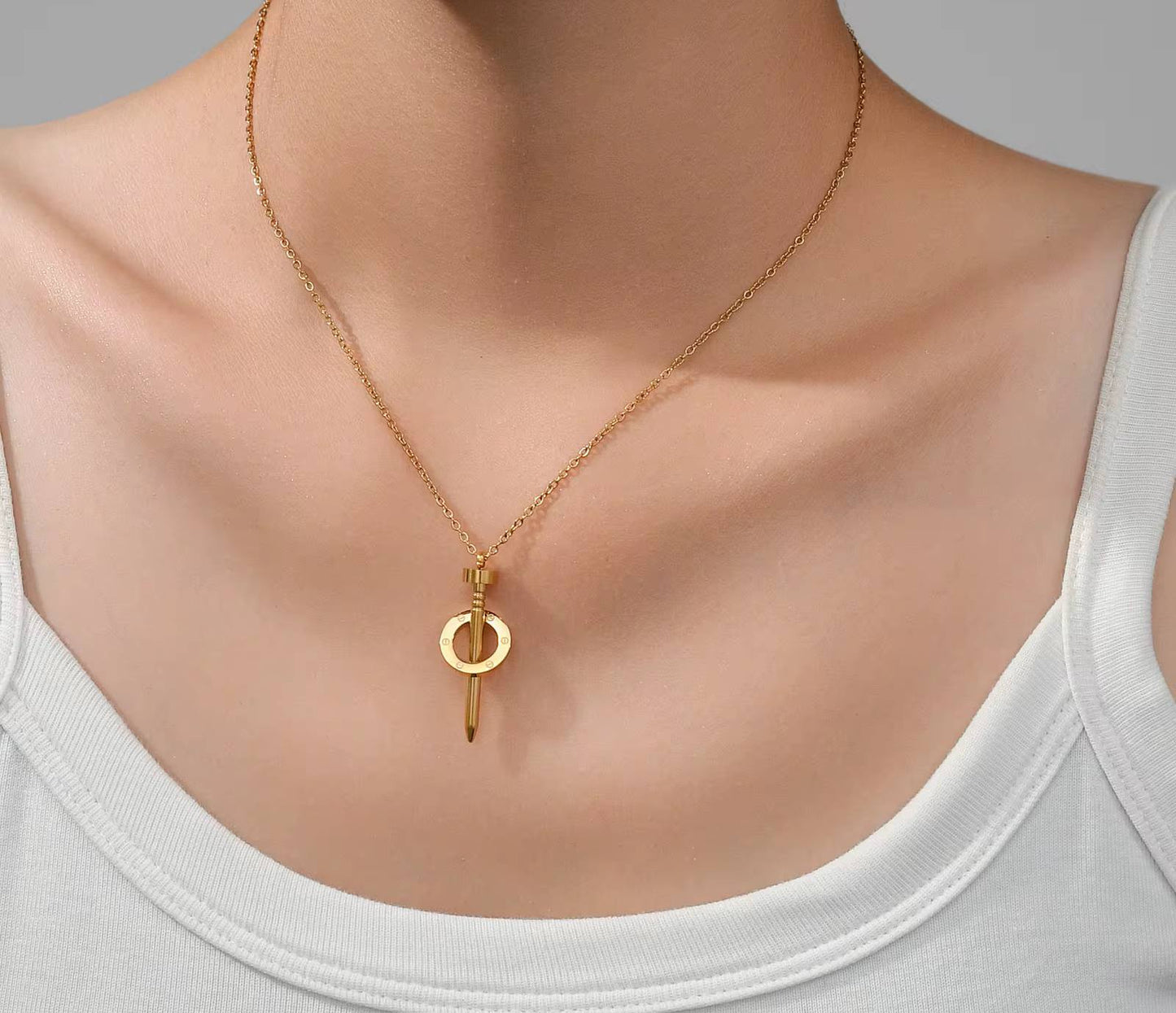 Cartier Nail Necklace
