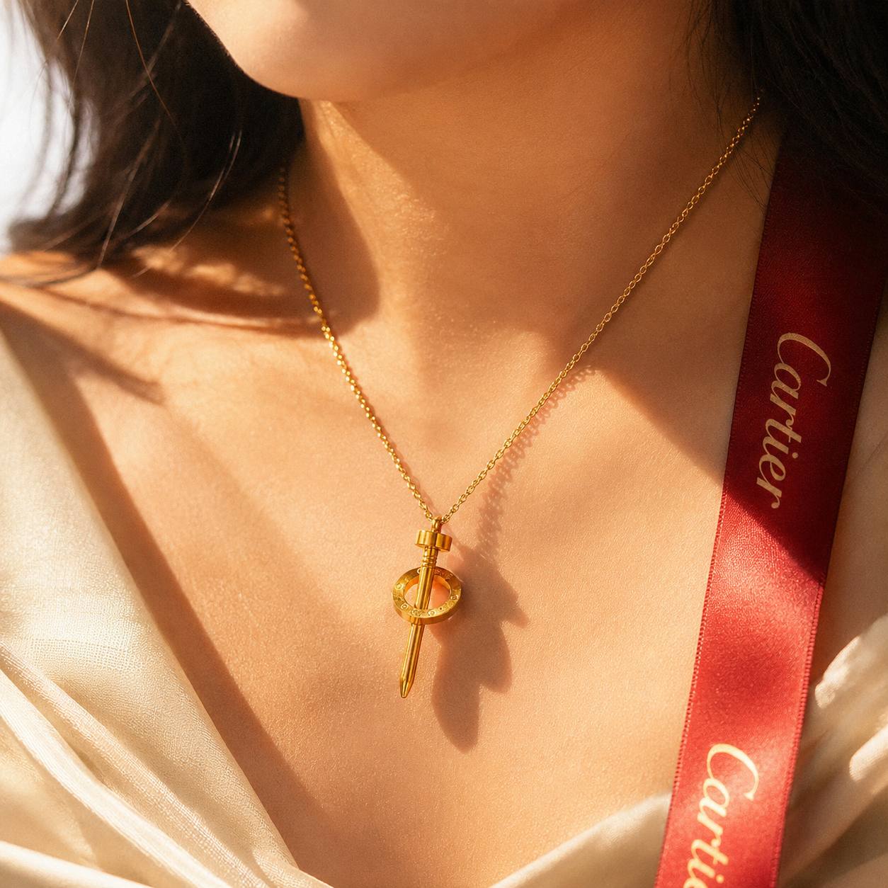 Cartier Nail Necklace