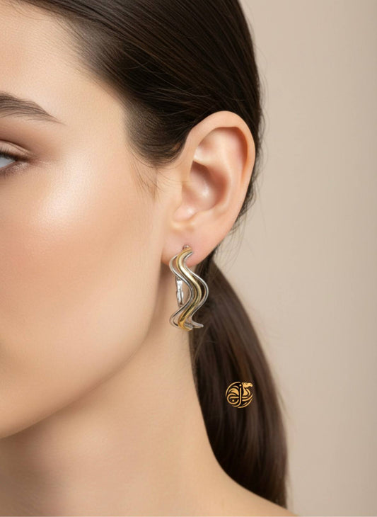Wave Twist Earrings