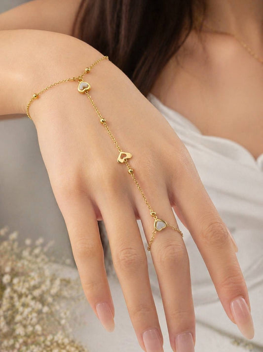 Sweet Heart Hand Chain